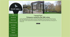 Desktop Screenshot of barhill.org.uk