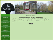Tablet Screenshot of barhill.org.uk